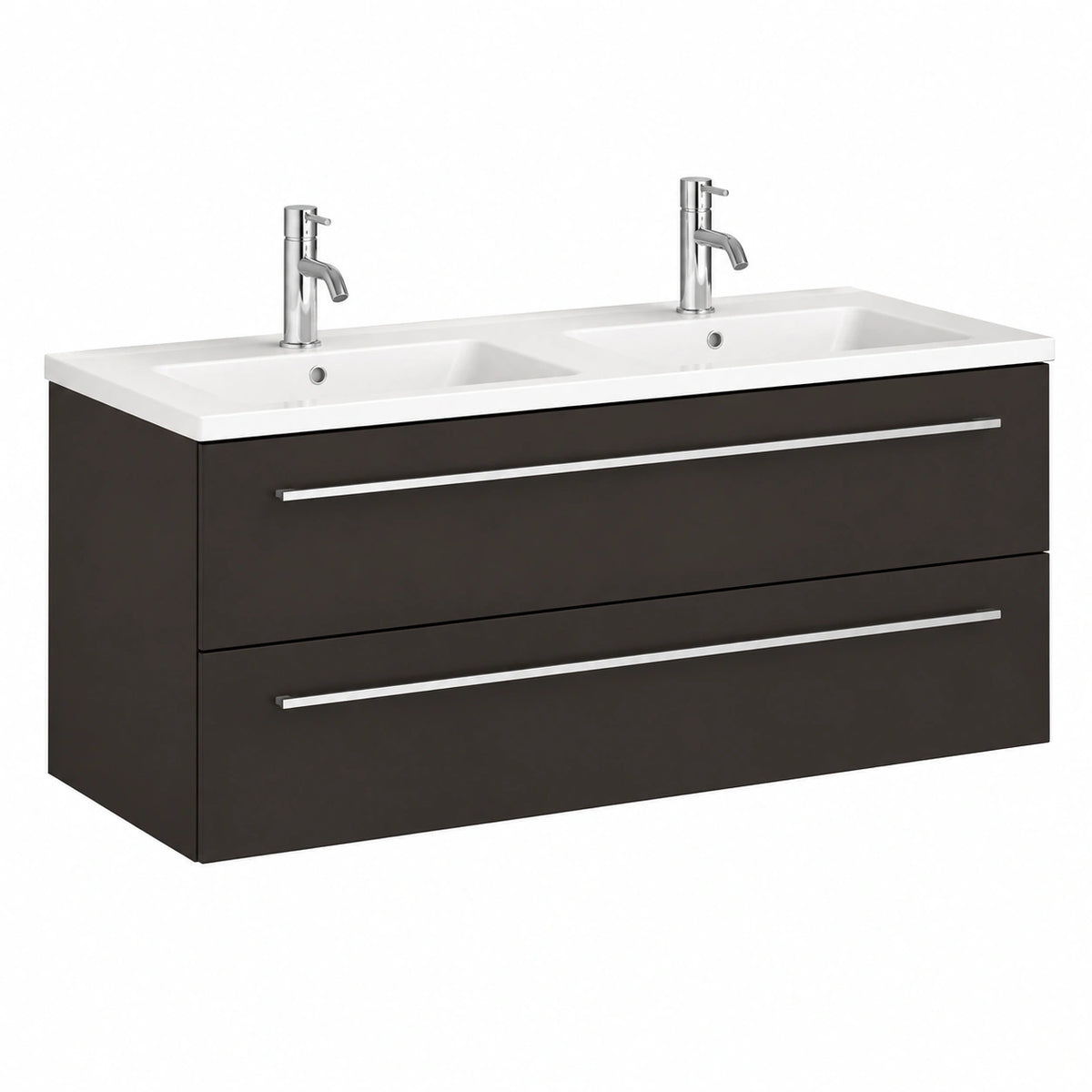 Ensemble de meubles de salle de bain, coloris anthracite, pour la salle de bain