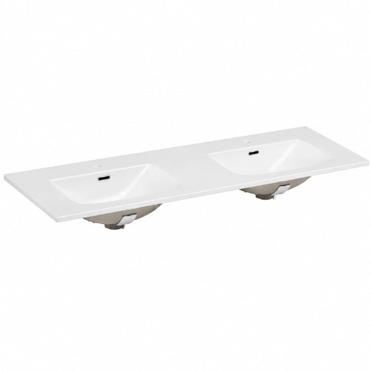 Ensemble de meubles de salle de bain, coloris blanc, pour la salle de bain