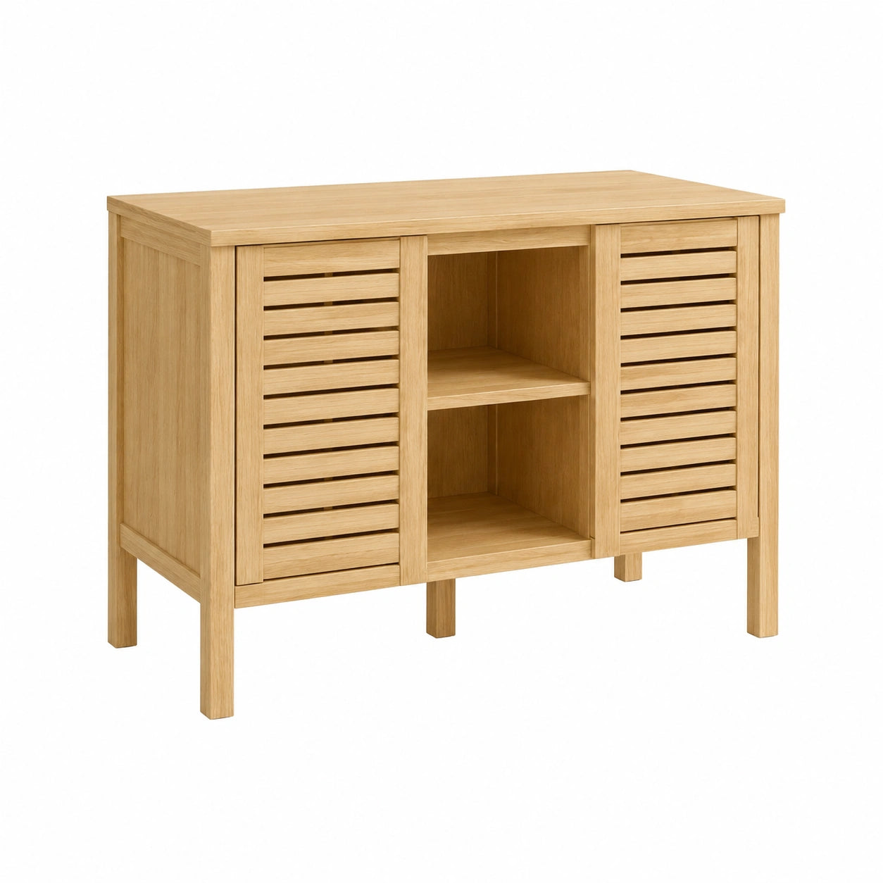 Ensemble de meubles de salle de bain, en chêne, coloris naturel, pour la salle de bain